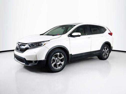 White 2019 Honda CR-V EX