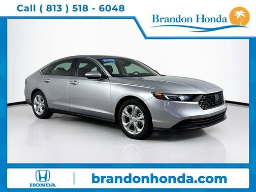 Silver 2024 Honda Accord LX 1.5T