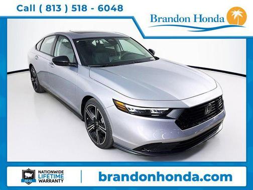 Solar Silver Metallic 2026 Honda Accord SE