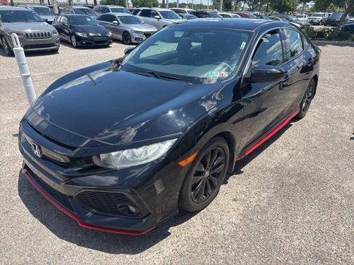 Black 2018 Honda Civic EX
