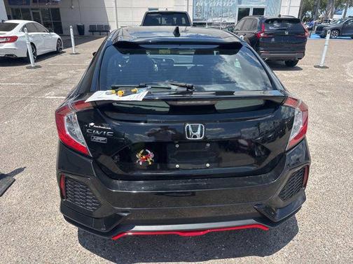 Black 2018 Honda Civic EX