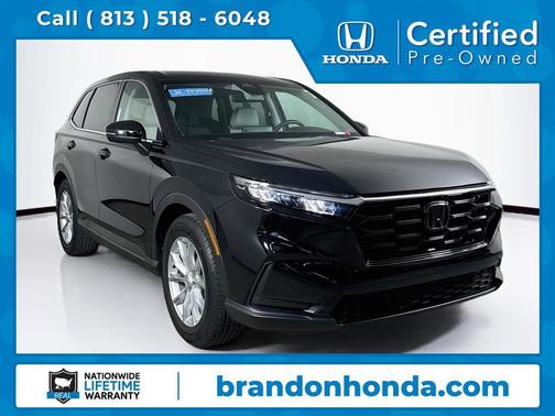 Black 2025 Honda CR-V EX 2WD