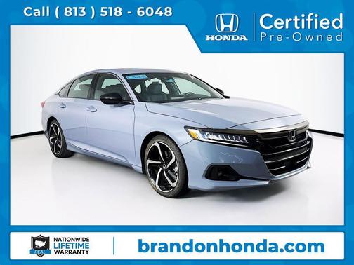 Gray 2021 Honda Accord Sport 2.0T