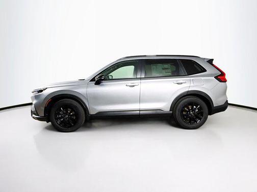 Solar Silver Metallic 2026 Honda CR-V Hybrid Sport-L FWD