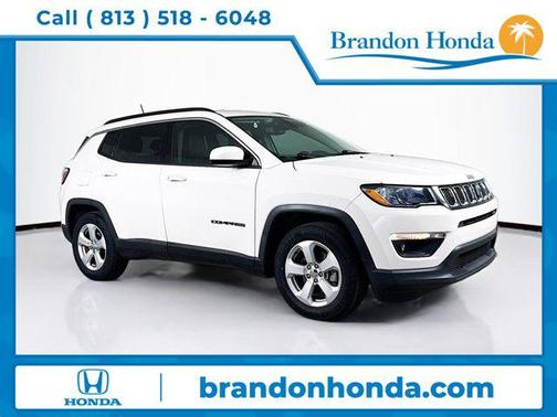 White Clearcoat 2021 Jeep Compass Latitude