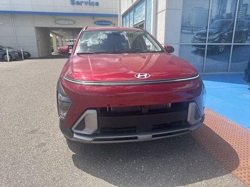 Red Metallic 2025 Hyundai KONA SEL