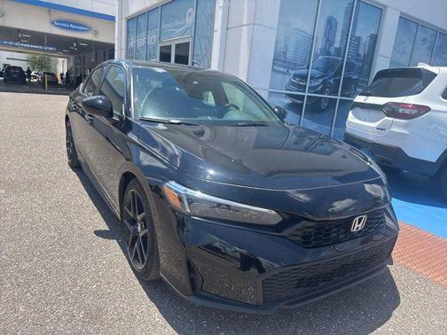 Black 2026 Honda Civic Sport