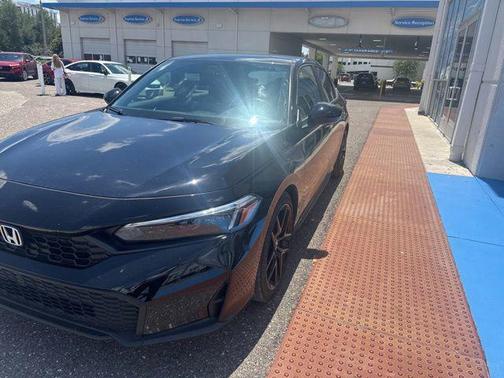 Black 2026 Honda Civic Sport