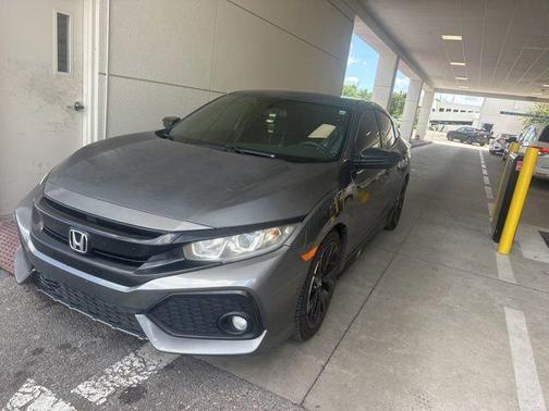 Modern Steel Metallic 2018 Honda Civic Sport