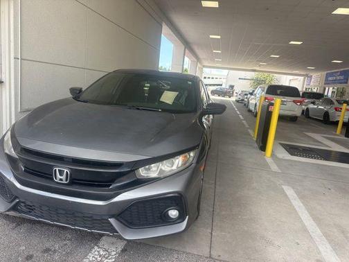 Modern Steel Metallic 2018 Honda Civic Sport