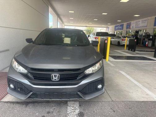 Modern Steel Metallic 2018 Honda Civic Sport