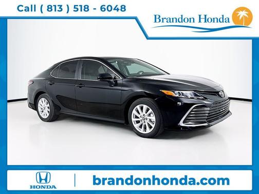 Midnight Black Metallic 2024 Toyota Camry LE