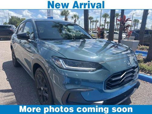 Blue 2024 Honda HR-V Sport