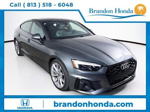Gray 2025 Audi A5 Sportback 45 S Line Premium