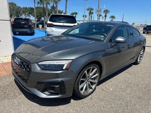 Gray 2025 Audi A5 Sportback 45 S Line Premium