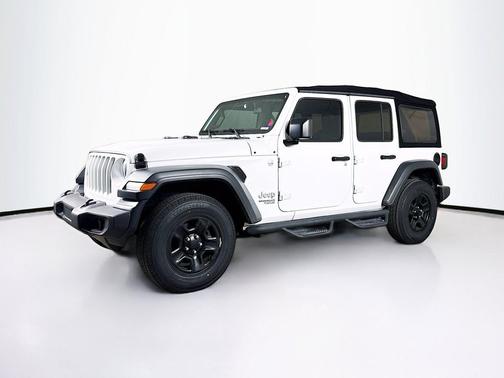 Bright White Clearcoat 2018 Jeep Wrangler Unlimited Sport