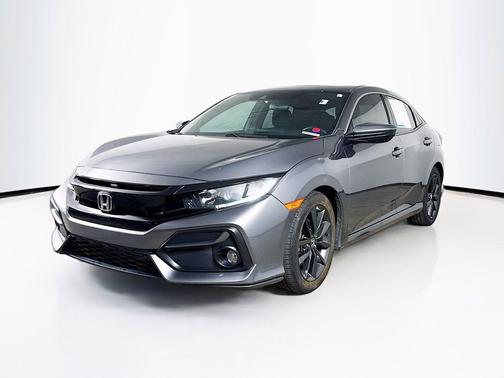 Gray 2021 Honda Civic EX