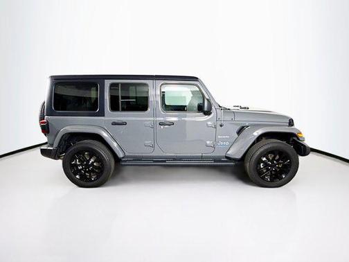 Sting-Gray Clearcoat 2023 Jeep Wrangler 4xe Sahara