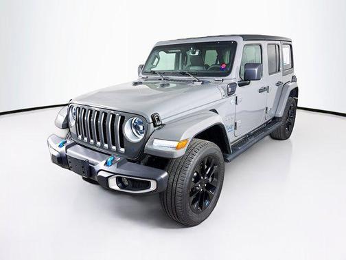 Sting-Gray Clearcoat 2023 Jeep Wrangler 4xe Sahara