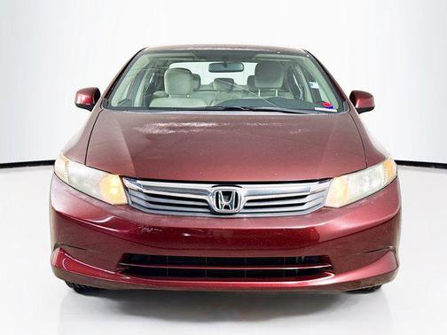 Red 2012 Honda Civic LX