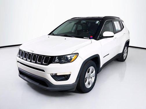 White Clearcoat 2020 Jeep Compass Latitude