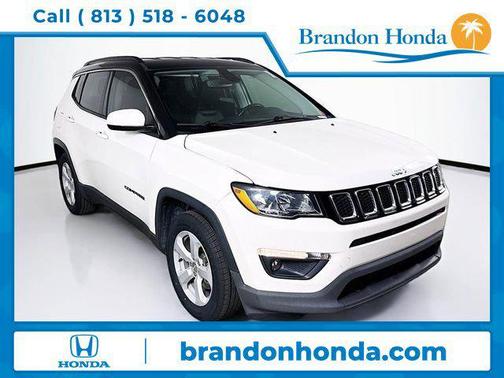 White Clearcoat 2020 Jeep Compass Latitude