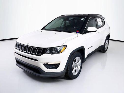 White Clearcoat 2020 Jeep Compass Latitude