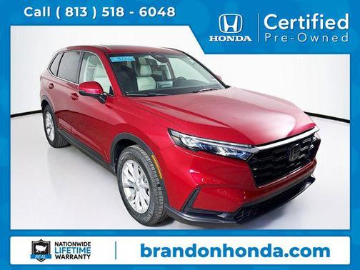 Radiant Red 2024 Honda CR-V EX AWD