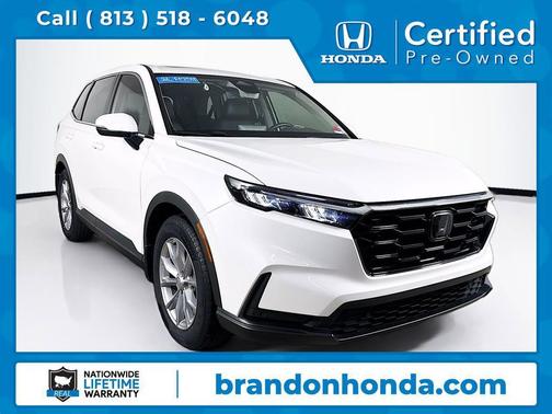 White 2024 Honda CR-V EX-L 2WD