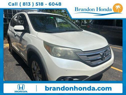 White Diamond Pearl 2014 Honda CR-V EX-L