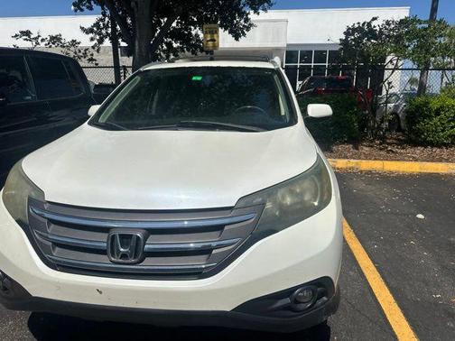 White Diamond Pearl 2014 Honda CR-V EX-L