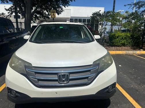 White Diamond Pearl 2014 Honda CR-V EX-L