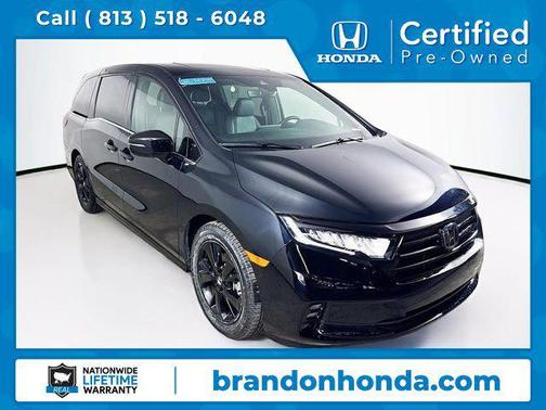Crystal Black Pearl 2023 Honda Odyssey Sport