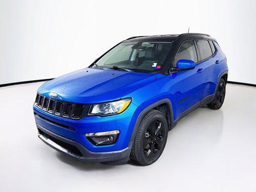 Laser Blue Pearlcoat 2020 Jeep Compass Latitude