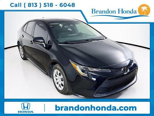 Midnight Black Metallic 2024 Toyota Corolla LE