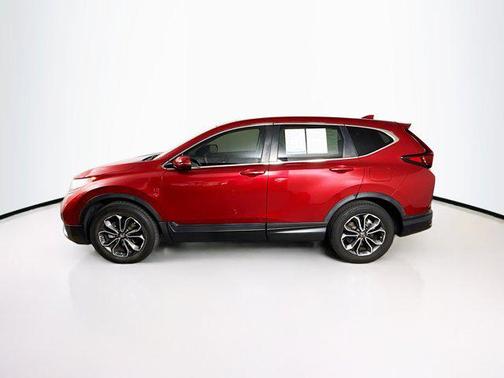 Radiant Red Metallic 2021 Honda CR-V 2WD EX