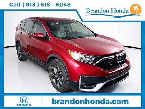 Radiant Red Metallic 2021 Honda CR-V 2WD EX