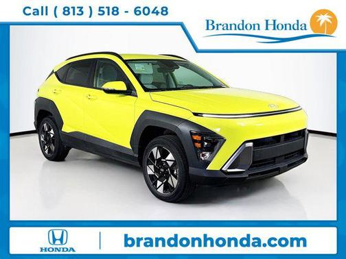 Yellow 2025 Hyundai KONA SEL
