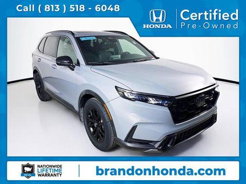 Meteorite Gray Metallic 2023 Honda CR-V Hybrid Sport FWD