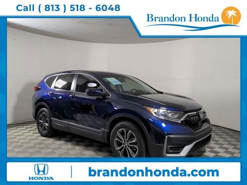Blue 2020 Honda CR-V 2WD EX-L