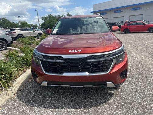 Mars Orange 2024 Kia Seltos S