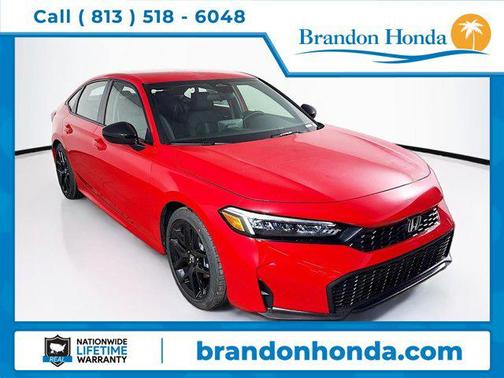 Rallye Red 2026 Honda Civic Sport