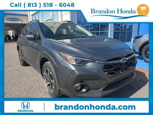 Gray Metallic 2024 Subaru Crosstrek Premium