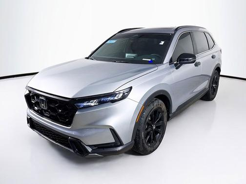 Lunar Silver Metallic 2024 Honda CR-V Hybrid Sport FWD