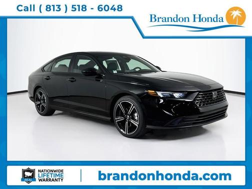 Crystal Black Pearl 2026 Honda Accord Hybrid Sport