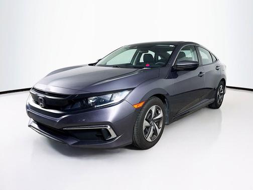 Gray 2020 Honda Civic LX