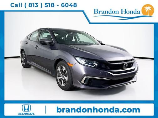 Gray 2020 Honda Civic LX