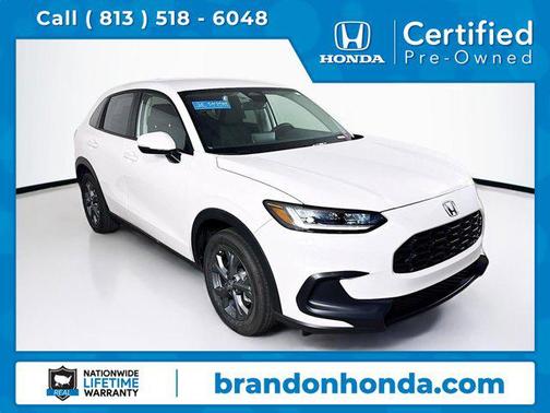 White 2026 Honda HR-V LX