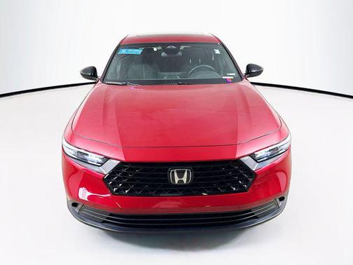 Radiant Red Metallic 2024 Honda Accord Hybrid Sport
