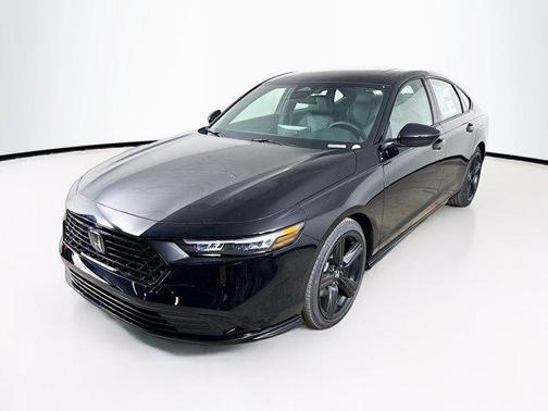 Crystal Black Pearl 2026 Honda Accord Hybrid Sport-L